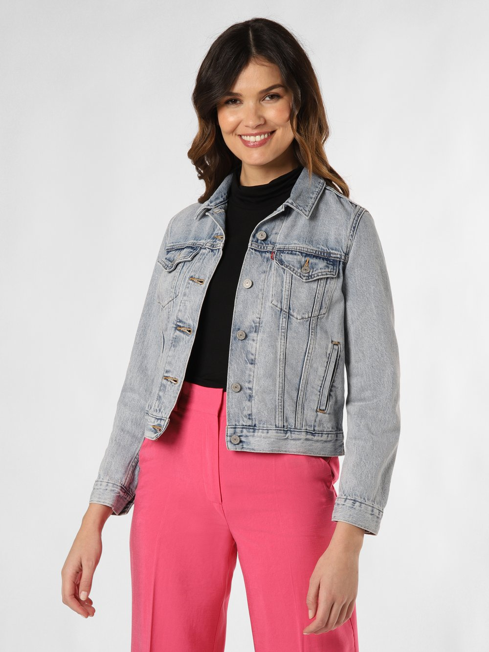 Levi's Damska kurtka dżinsowa Kobiety Bawełna niebieski, XS