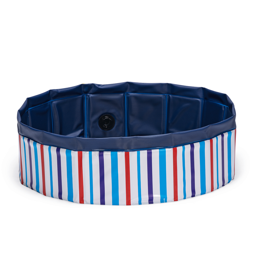 beeztees basen dla psa Doggy Dip, niebieski - Rozmiar S: Ø 80 x wys. 20 cm