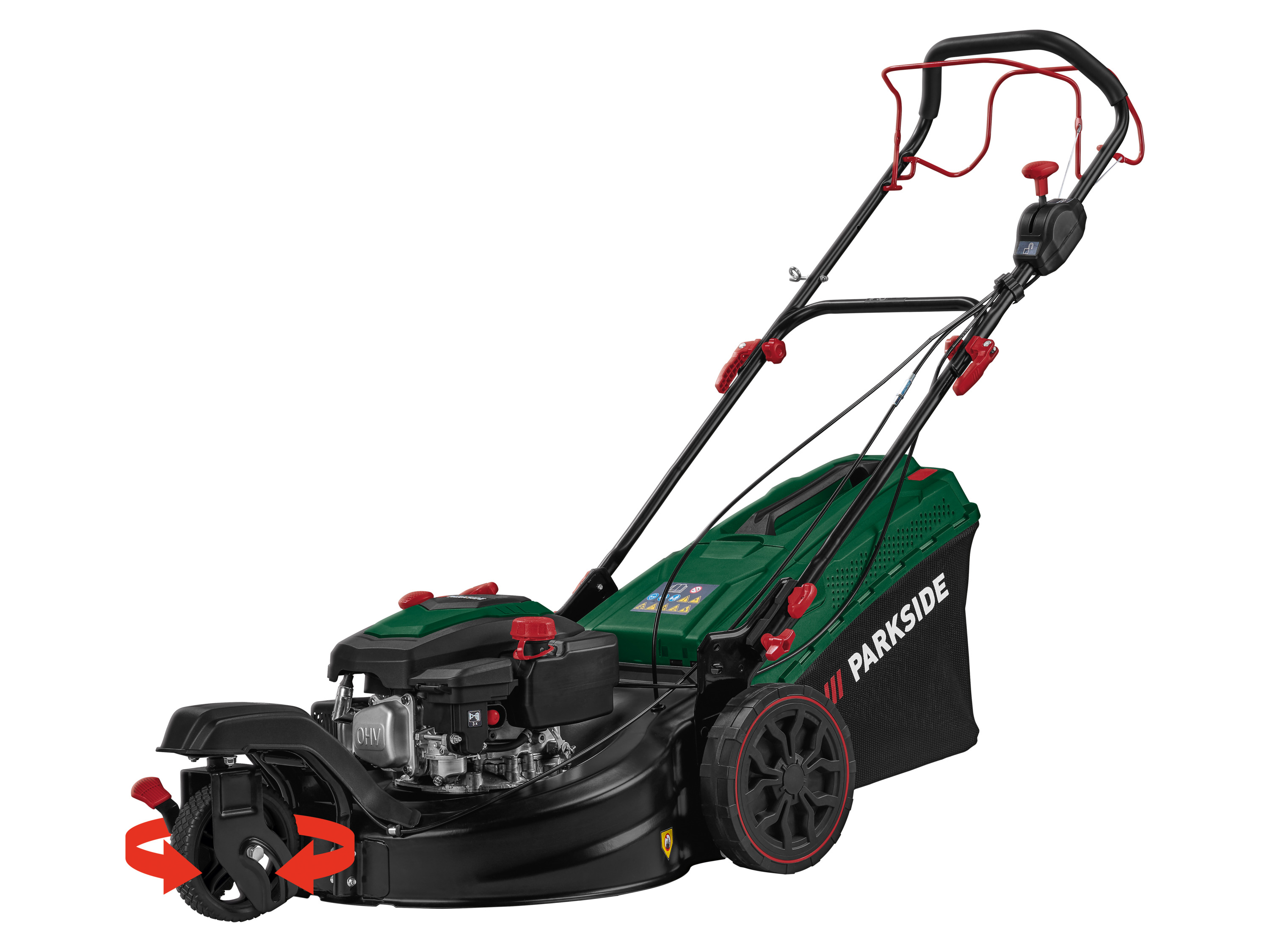 PARKSIDE® Trójkołowa kosiarka spalinowa z napędem, 3 kW, Trike PBRMT 51 A1, 3 kW miniaturka
