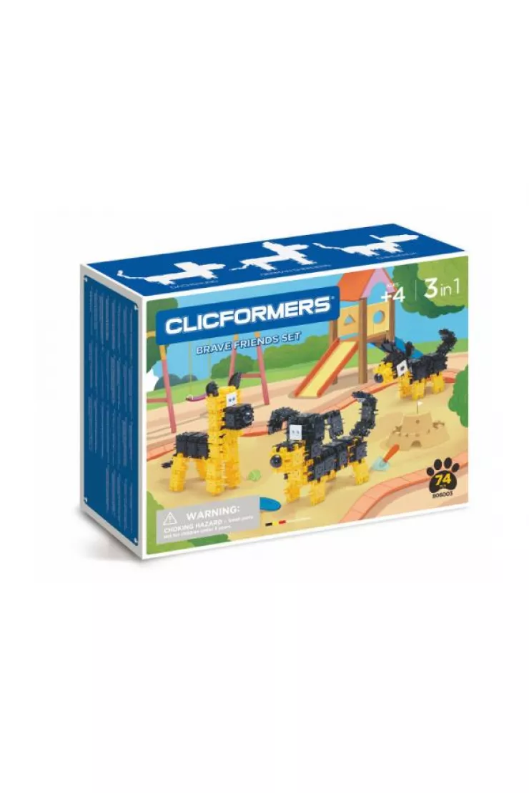  Klocki Clicformers Brave Friends 74 el.