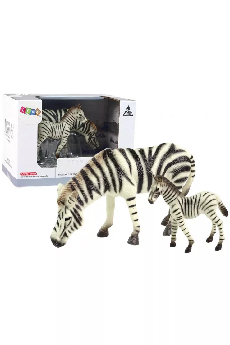 Zestaw figurek Zebra z Młodym