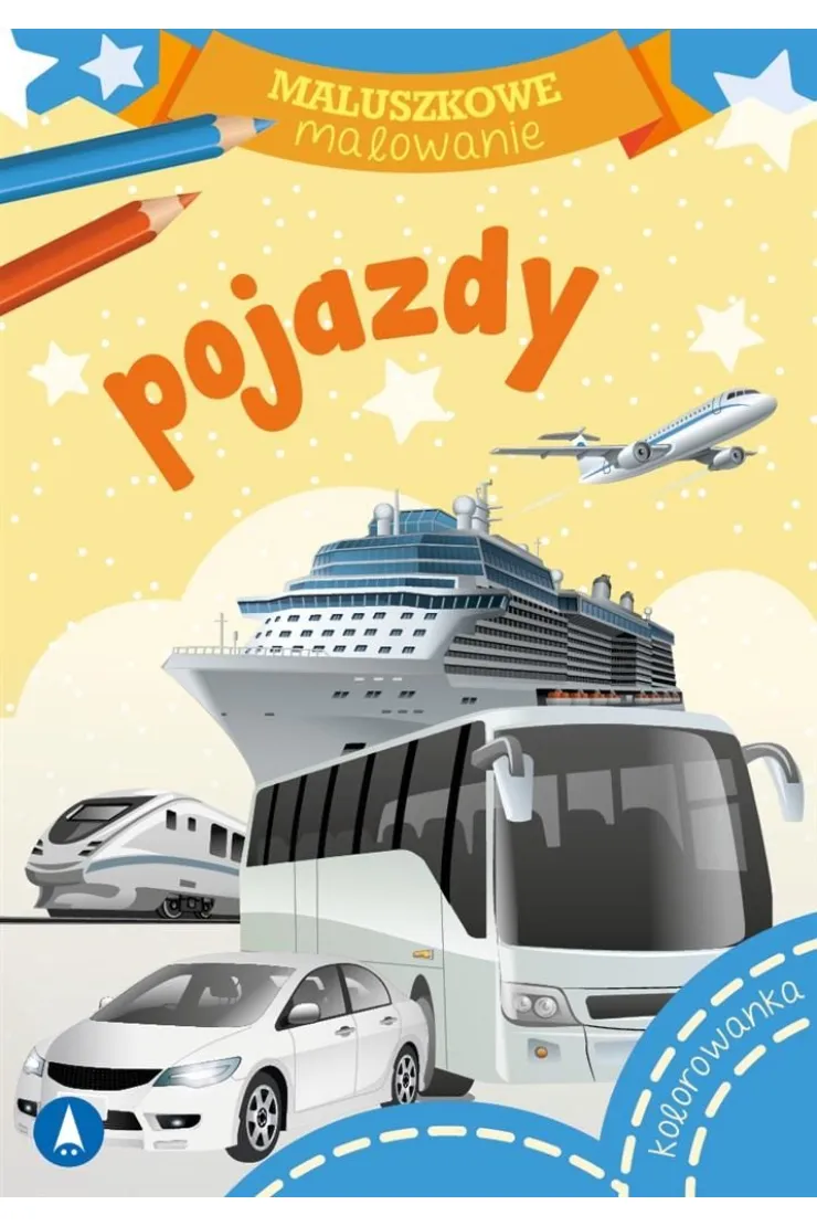 Malowanka A5 Maluszkowe malowanie. Pojazdy SKRZAT 072921 miniaturka