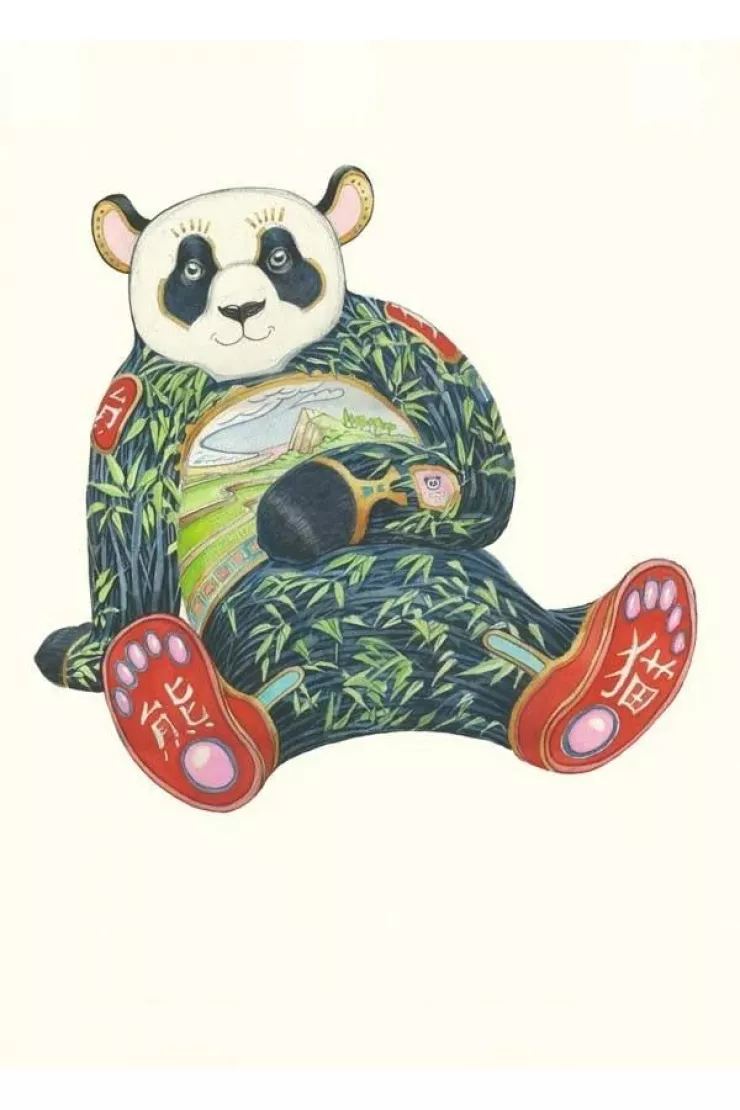 Karnet Panda A121 B6 + koperta