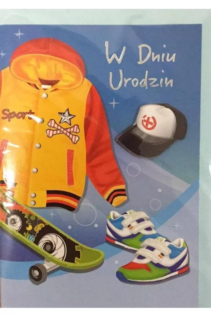 Karnet urodziny B6 Premium 19 + koperta