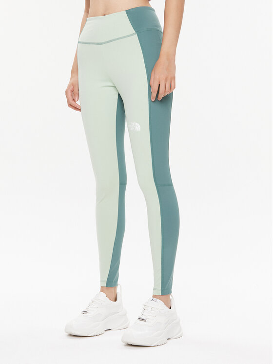 The North Face Legginsy Ma NF0A856I Zielony Regular Fit
