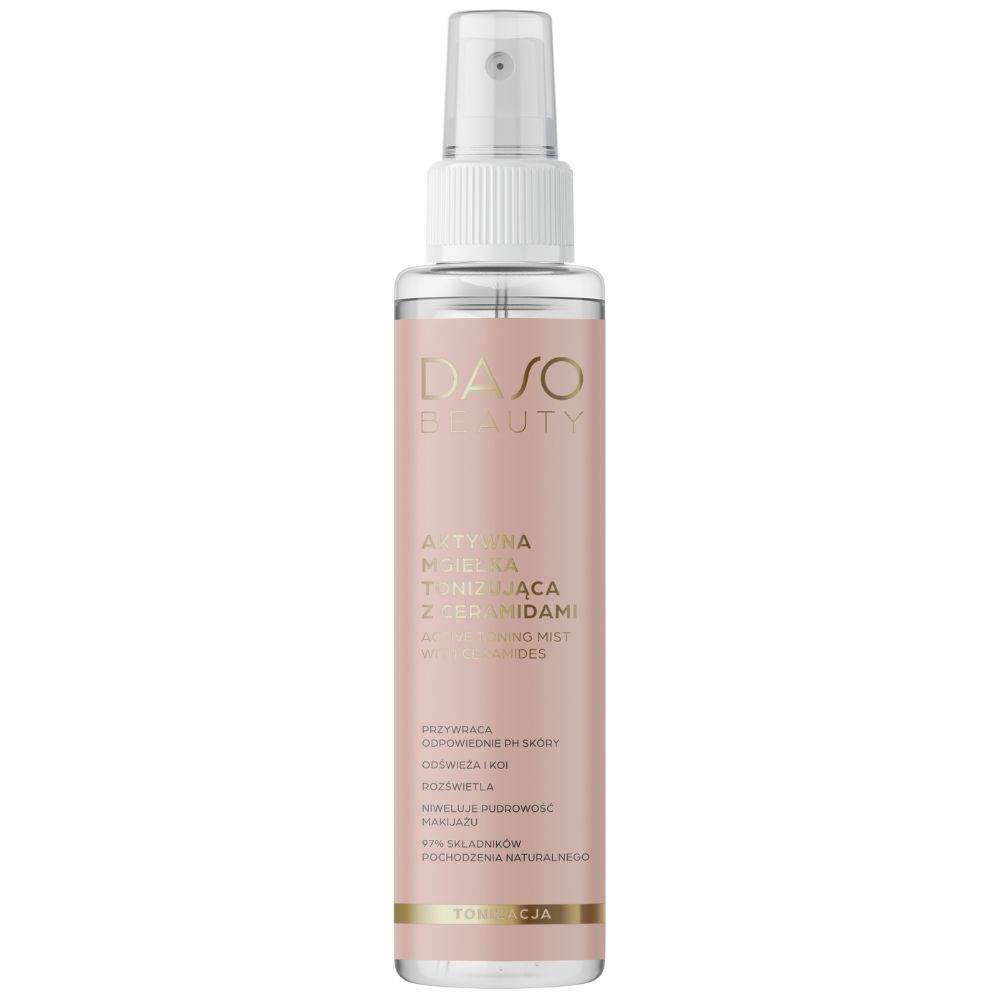 Daso Beauty tonizująca aktywna mgiełka do twarzy z ceramidami 150 ml