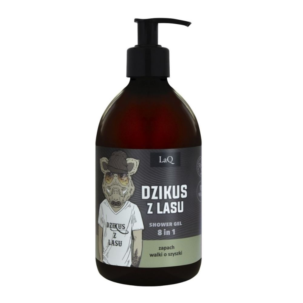 LaQ For Men Dzikus z Lasu Żel pod Prysznic 8w1 500 ml