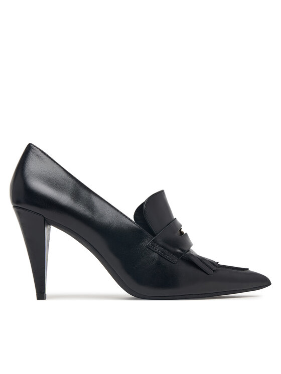 Tommy Hilfiger Szpilki Th Penny Bar Pointy Pump FW0FW09529 Czarny