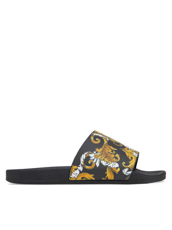 Versace Jeans Couture Klapki 78VA3SQ3 Czarny