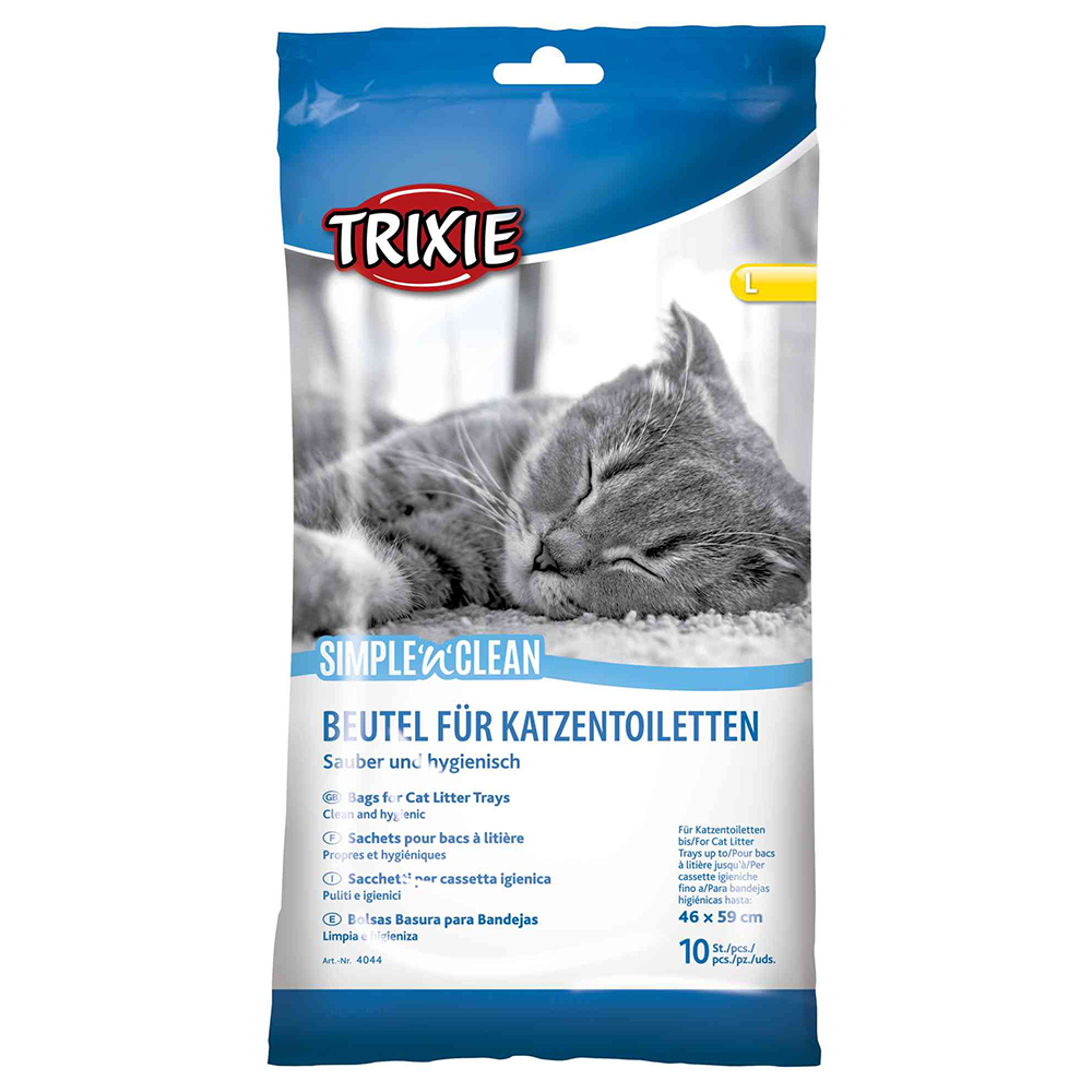 Trixie Simple'n'Clean, worki do kuwety - 10 szt., 46 x 59 cm miniaturka