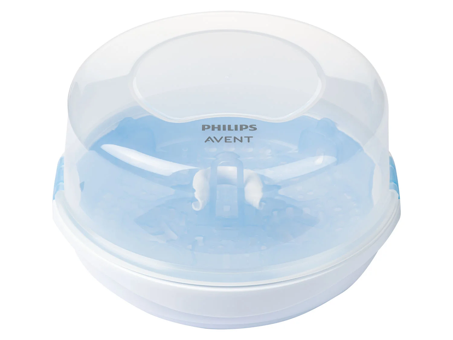 PHILIPS AVENT Sterylizator mikrofalowy, przenośny, z klipsami zabezpieczającymi