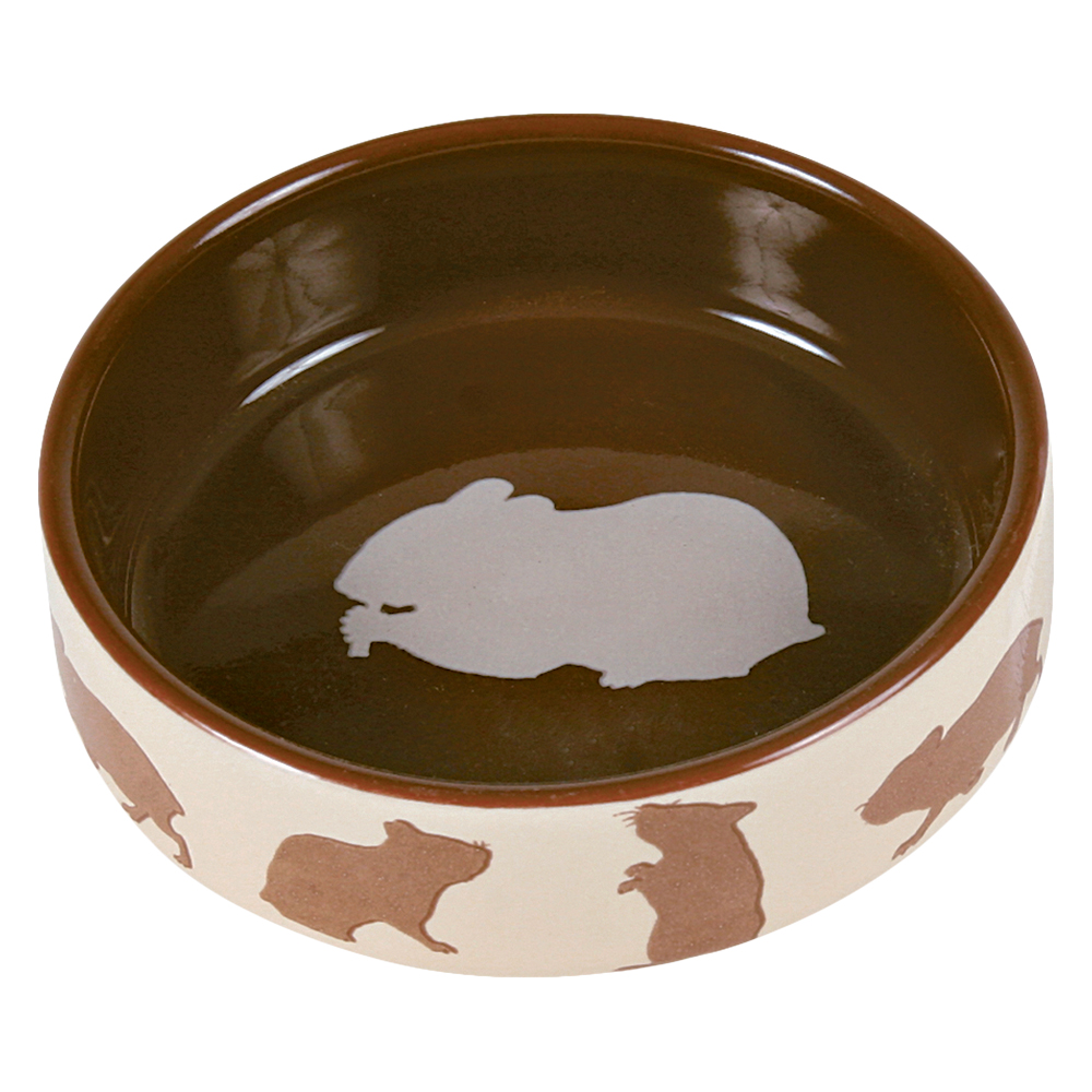 Trixie miseczka ceramiczna dla gryzoni - Ø 8 cm,  80 ml, dla chomika miniaturka