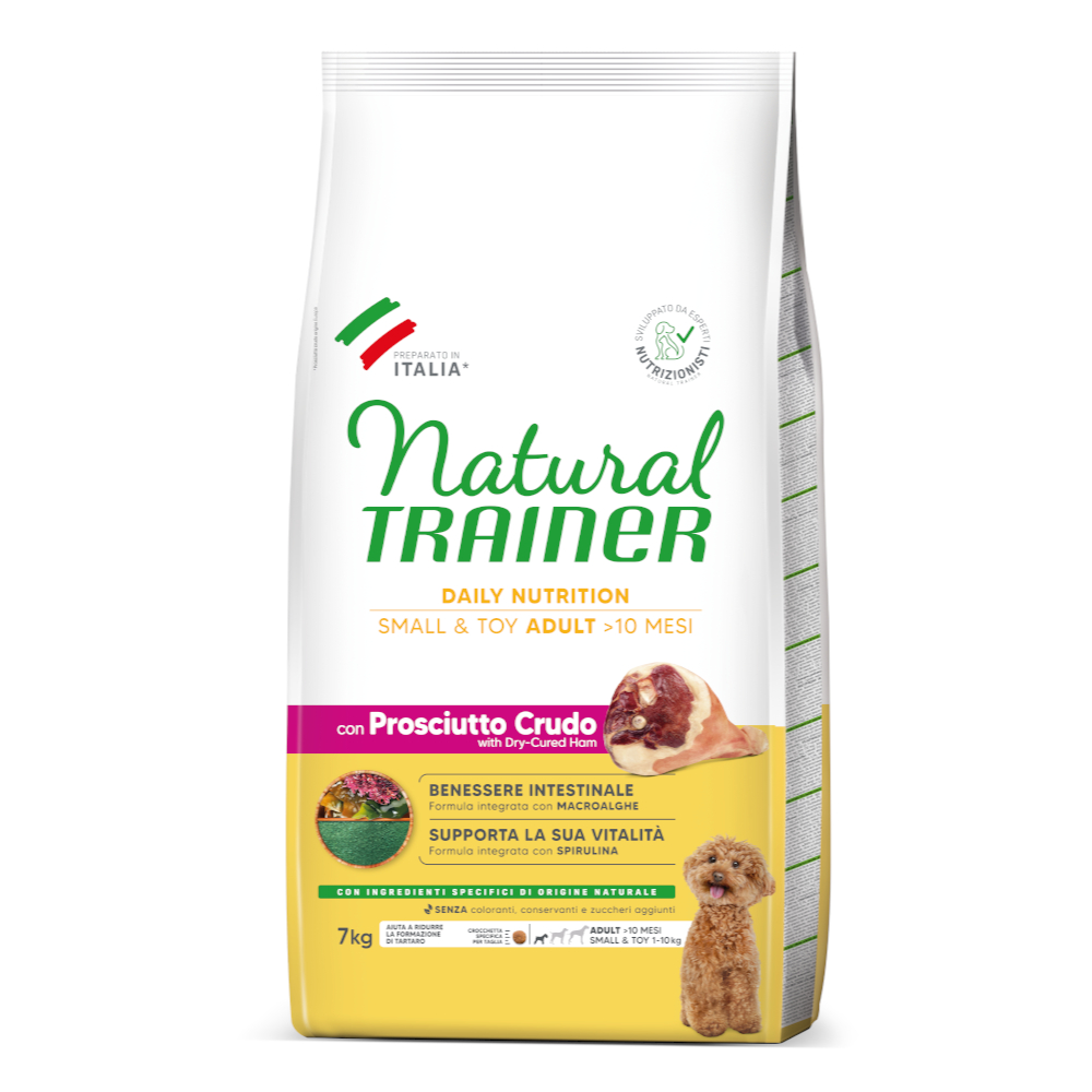 Natural Trainer Adult Small & Toy z Prosciutto Crudo - 7 kg
