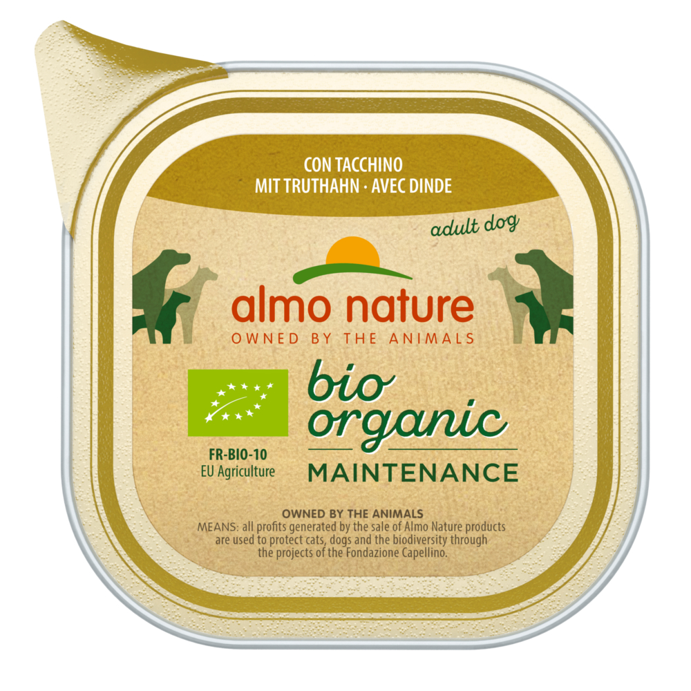 Korzystny pakiet Almo Nature BioOrganic Maintenance, 12 x 100 g - Z bioindykiem