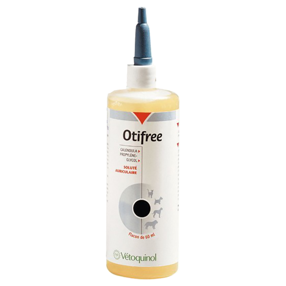 Vetoquinol Otifree dla psów i kotów - 60 ml