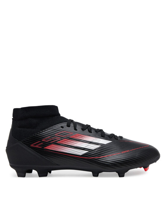 adidas Buty do piłki nożnej F50 League Mid Firm/Multi-Ground JI0435 Czarny