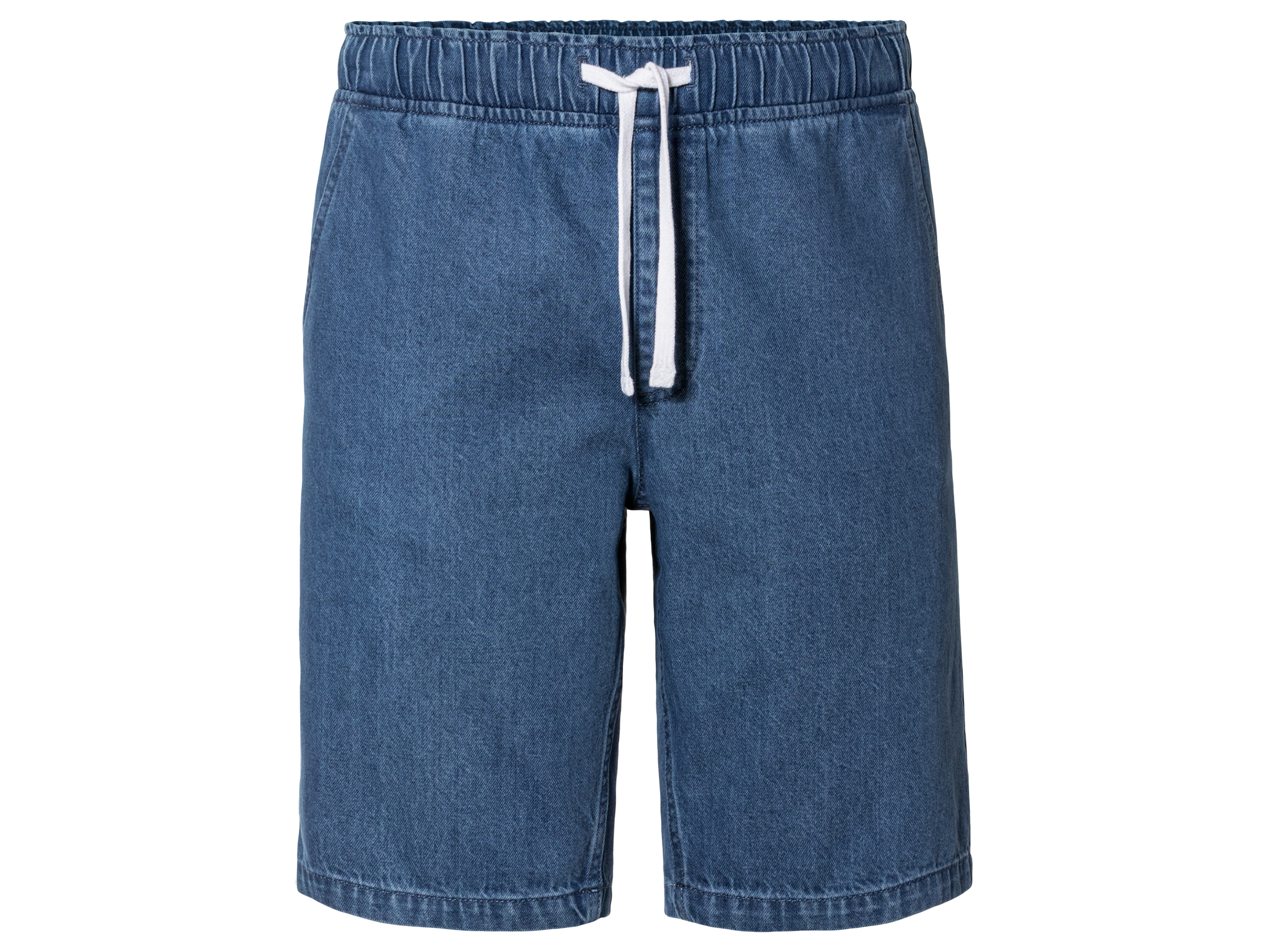 LIVERGY® Szorty jeansowe męskie, normalny stan (M (48/50), Niebieski)