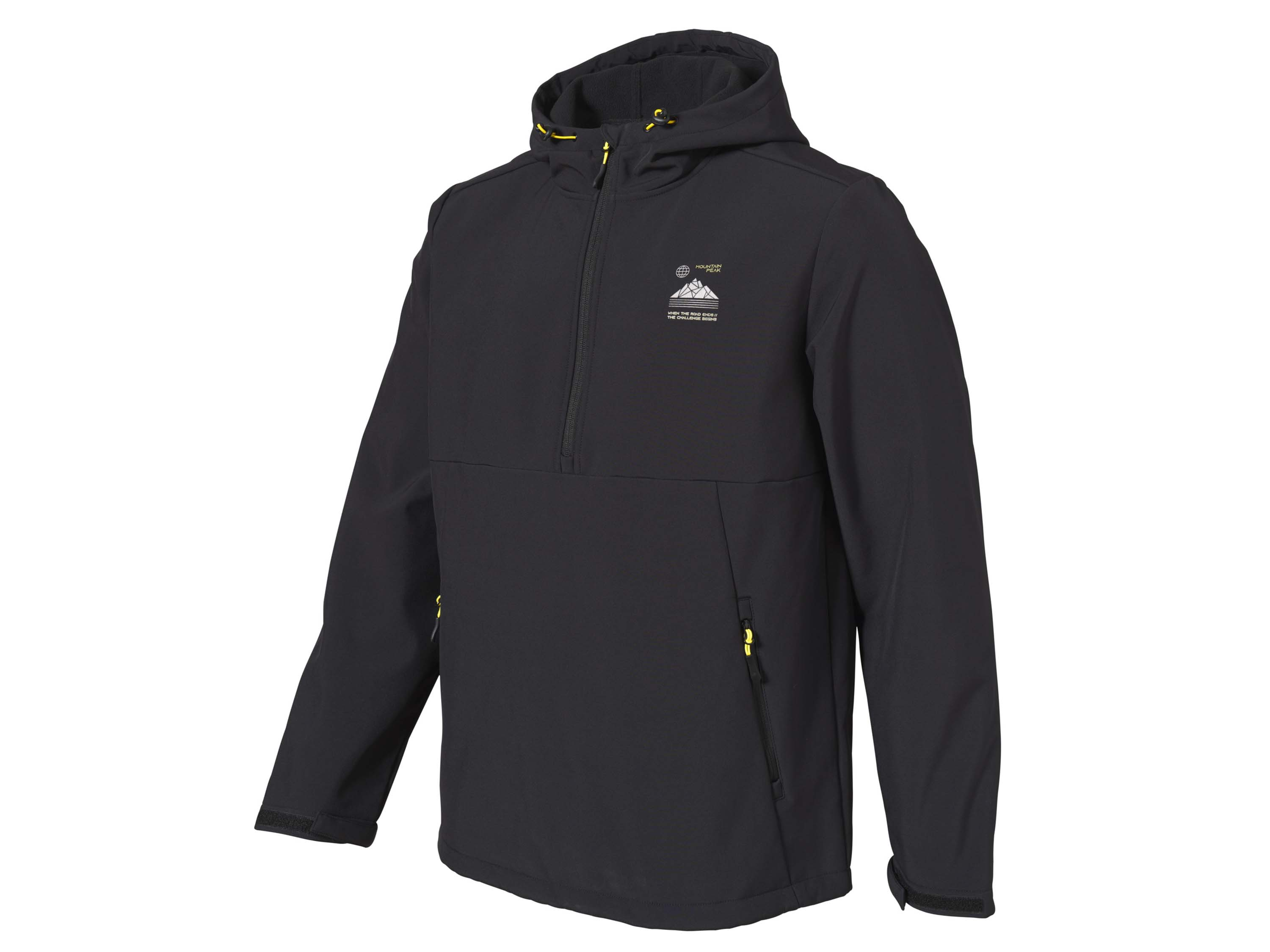 CRIVIT Kurtka softshell męska (Czarny, M (48/50))