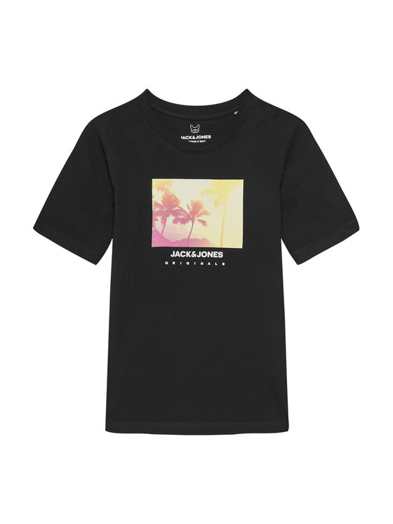 Jack & Jones Junior T-Shirt Varenna 12278349 Czarny Regular Fit