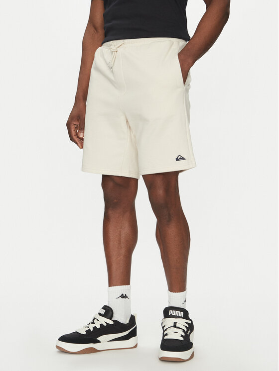Quiksilver Szorty sportowe EQYFB03372 Écru