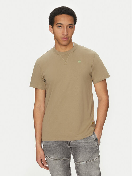 G-Star Raw T-Shirt Nifous D24449-336 Szary Regular Fit