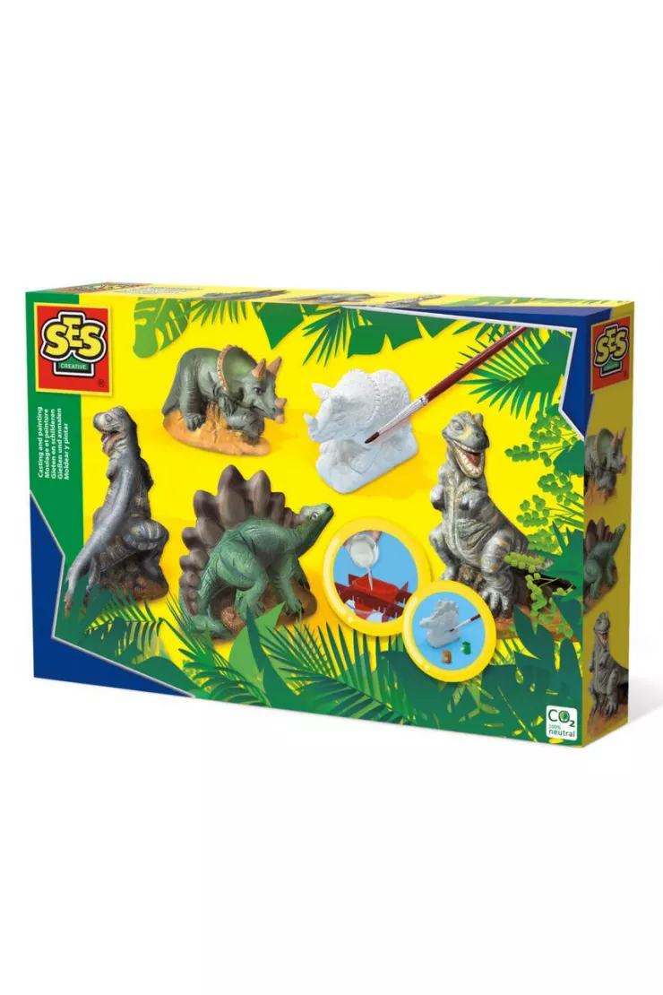 Odlewy gipsowe 3D Dinozaury