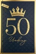 Karnet okazjonalny B6 z kopertą 50 Urodziny PAN DRAGON HM200-3037