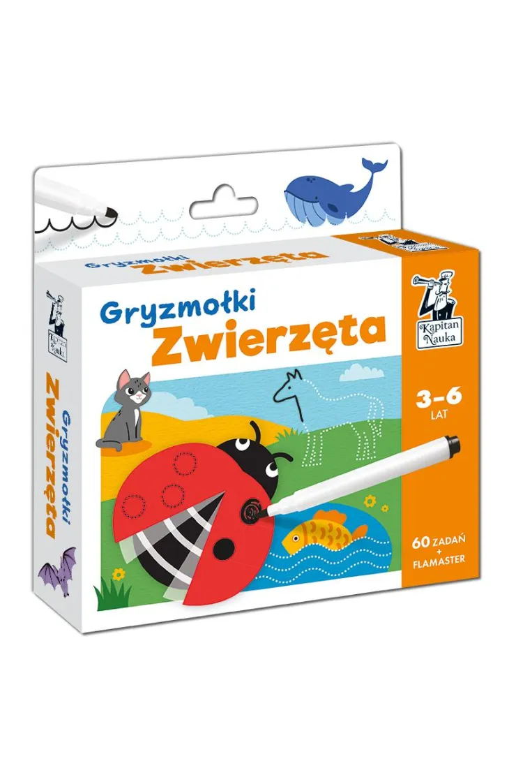 Kapitan Nauka. Gryzmołki. Zwierzęta
