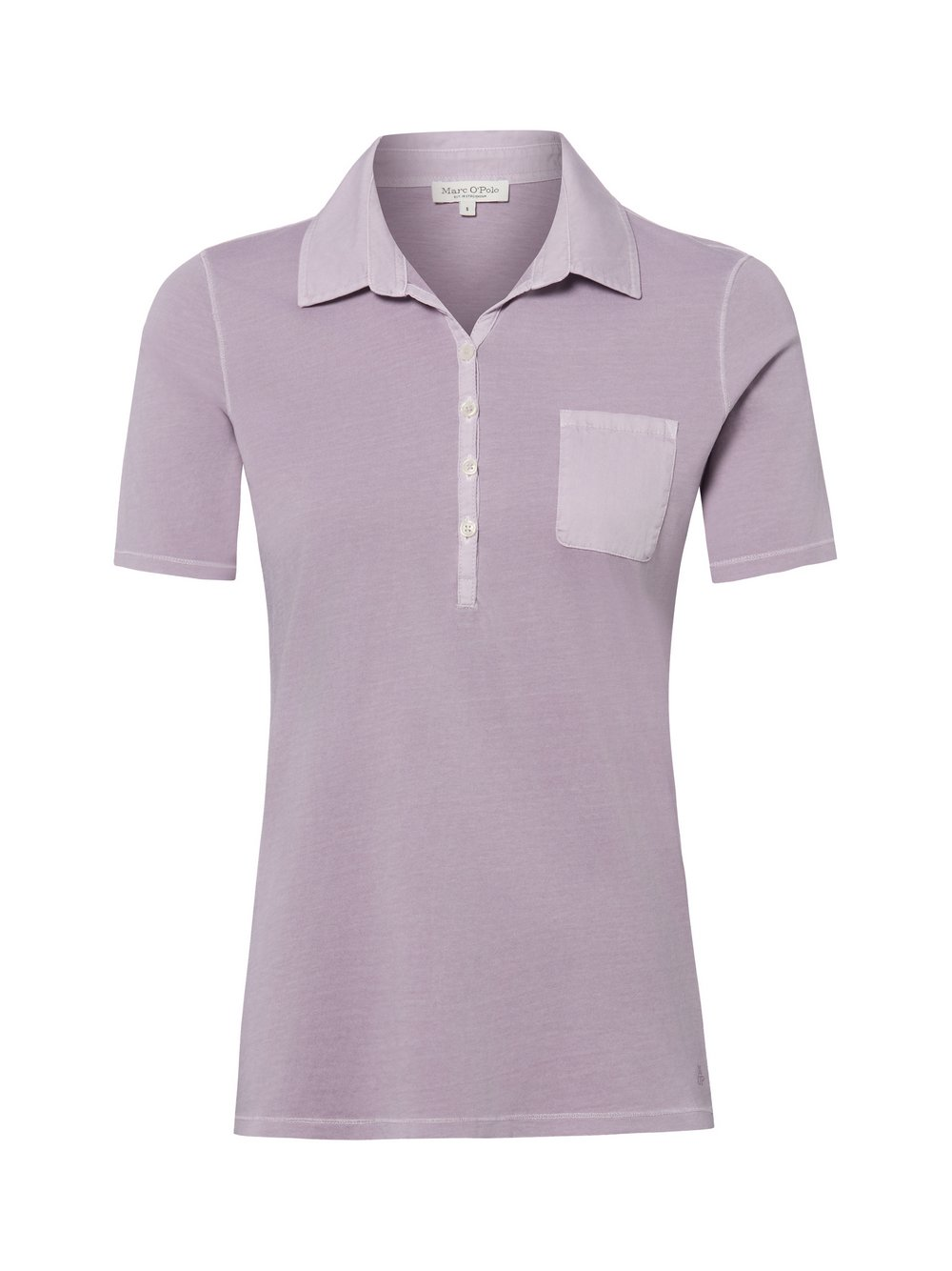 Marc O'Polo Damska koszulka polo Kobiety Bawełna lila, XL