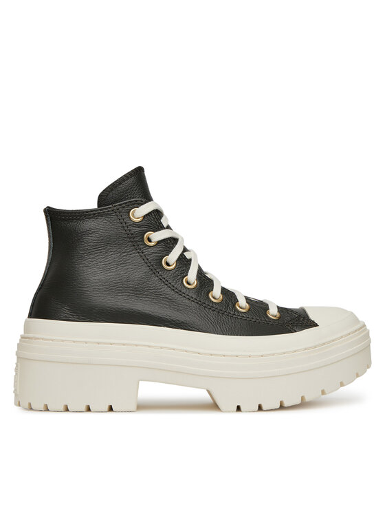 Converse Trampki Chuck Taylor All Star Lugged Heel Platform Gold A11500C Czarny