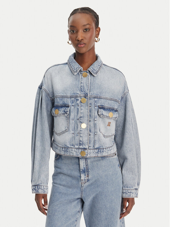 Armani Exchange Kurtka jeansowa XW002260 AF21338 MB001 Niebieski Regular Fit