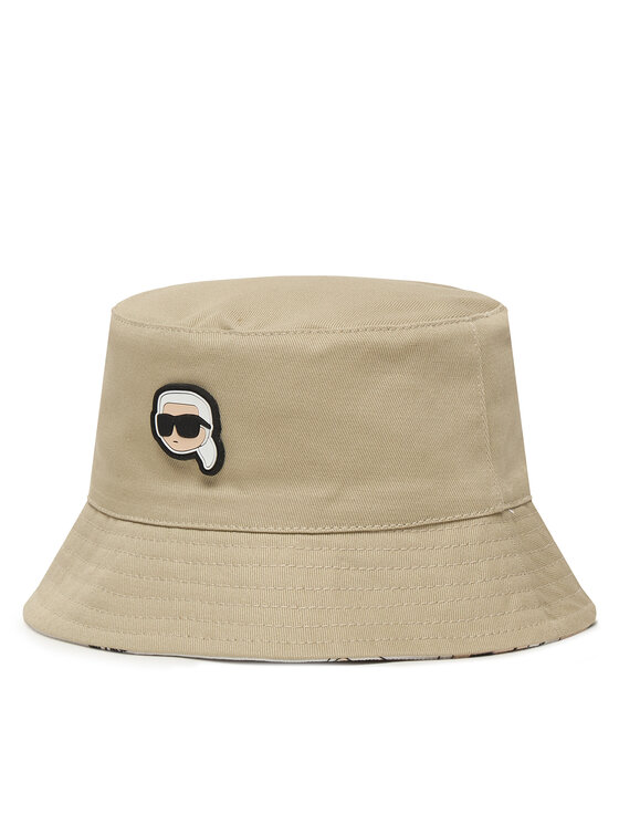 KARL LAGERFELD Kapelusz Bucket Z31206 Beżowy