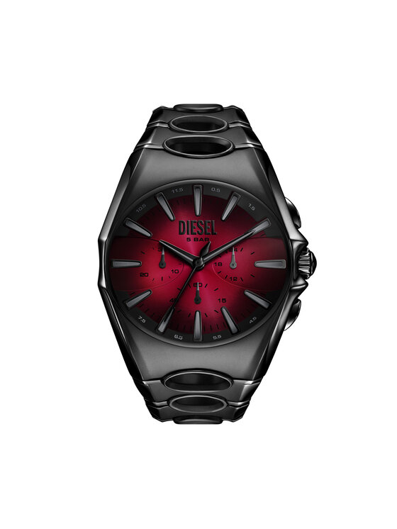 Diesel Zegarek D-Curve Chronograph DZ4696 Czarny