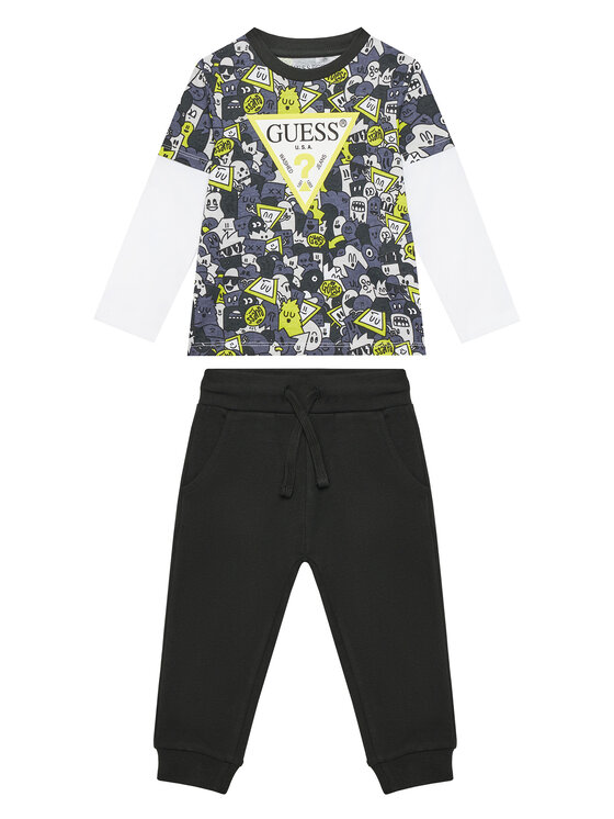 Guess Komplet dziecięcy N5YG00 K8HM4 Zielony Regular Fit