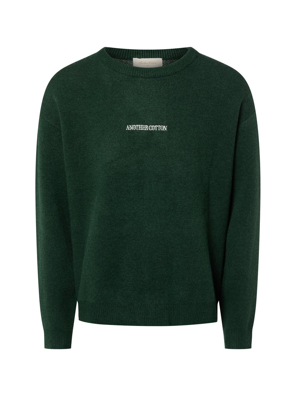 Another Cotton Lab Męski sweter z dzianiny - Sunday Running Mężczyźni zielony, M