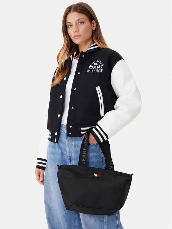 Tommy Jeans Torebka Tjw Ess Daily Mini Tote AW0AW17890 Czarny