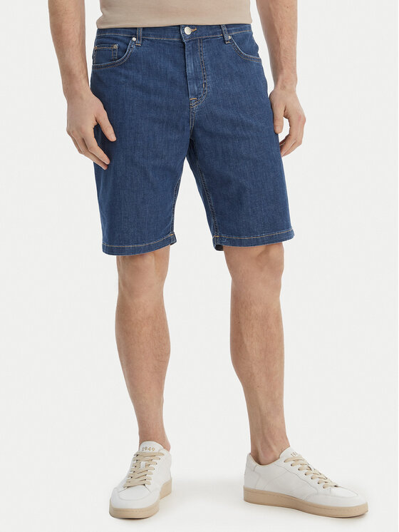 JOOP! Jeans Szorty jeansowe Mabrouk 30102791 Niebieski Slim Fit