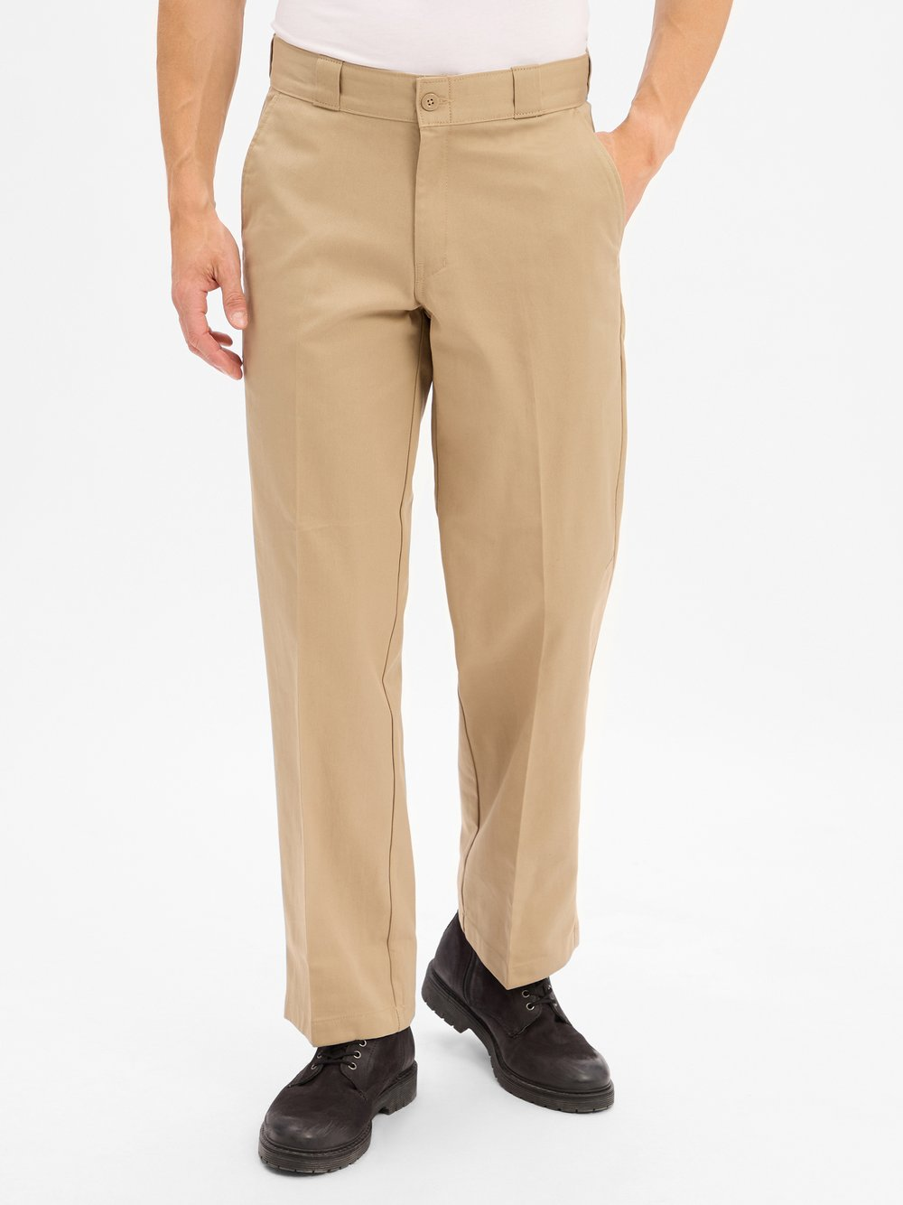 Dickies Męskie chinosy Mężczyźni Bawełna beżowy, 32-32