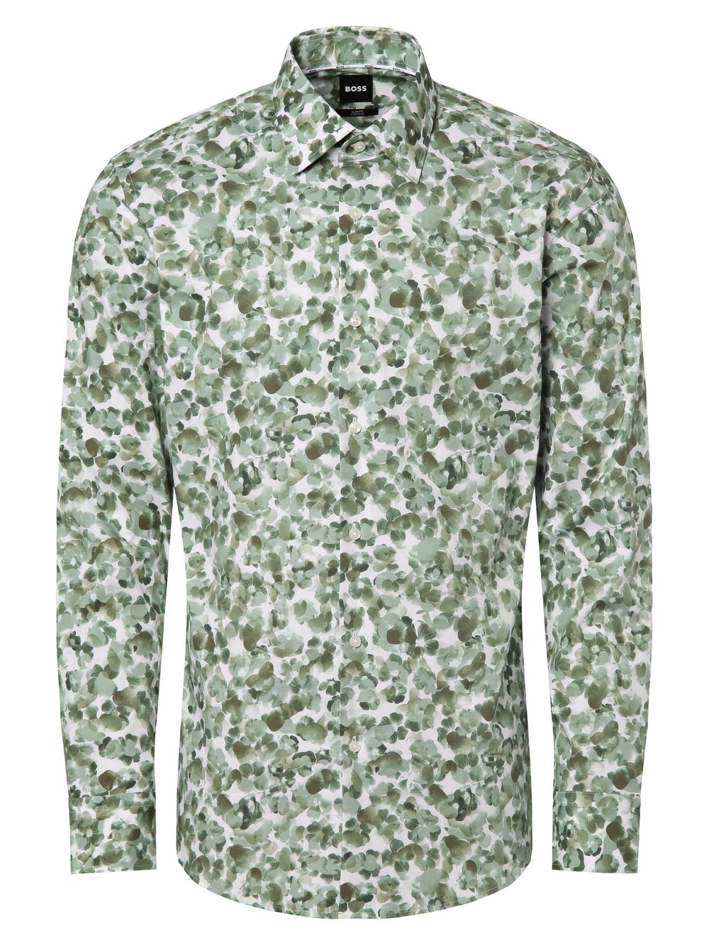 BOSS Koszula męska - H-Hank-Kent-C1-214 Mężczyźni Slim Fit Bawełna wielokolorowy, 44