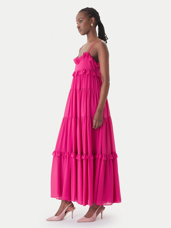 MICHAEL Michael Kors Sukienka letnia MS683E37R3 Różowy Relaxed Fit