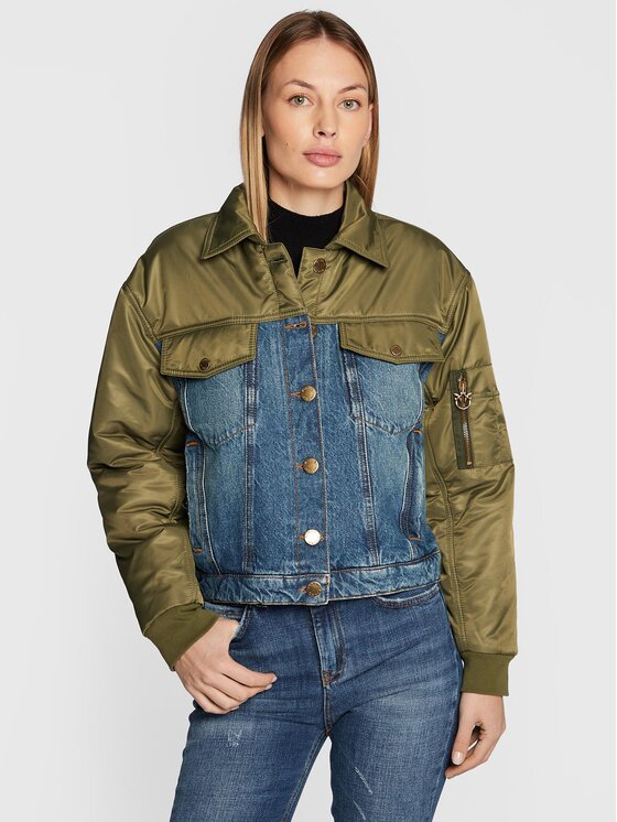Pinko Kurtka przejściowa Chiocciolio 1J110G A0A1 Kolorowy Regular Fit