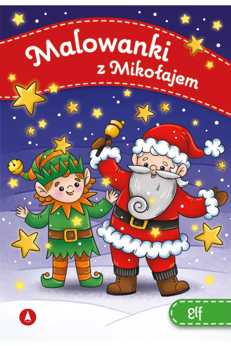 Malowanki z Mikołajem. Elf miniaturka
