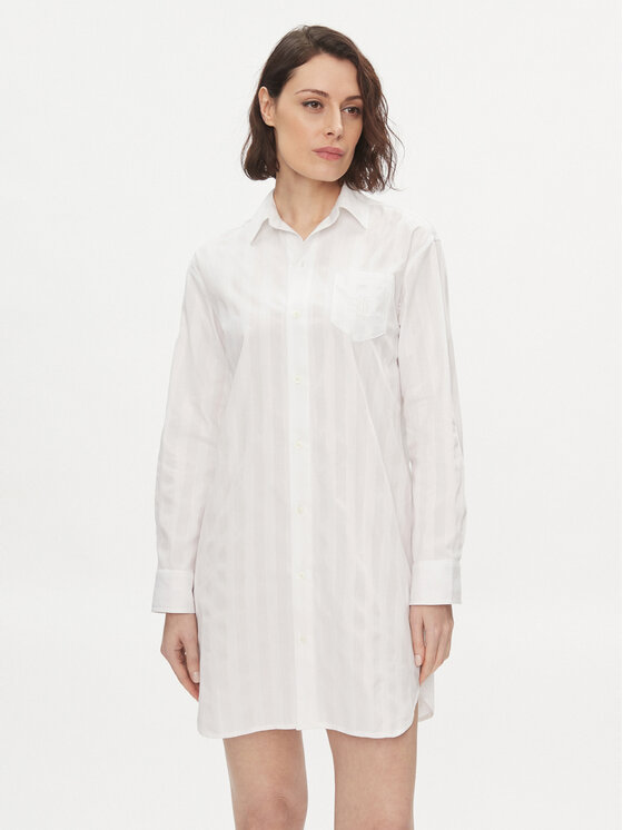 Lauren Ralph Lauren Koszula nocna ILN32305 Biały