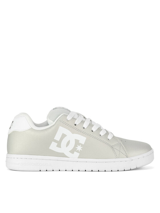 DC Shoes Sneakersy GAVELER ADJS700082-MSL Srebrny