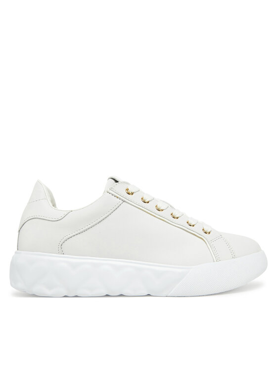LOVE MOSCHINO Sneakersy JA15054G1MIA410A Biały