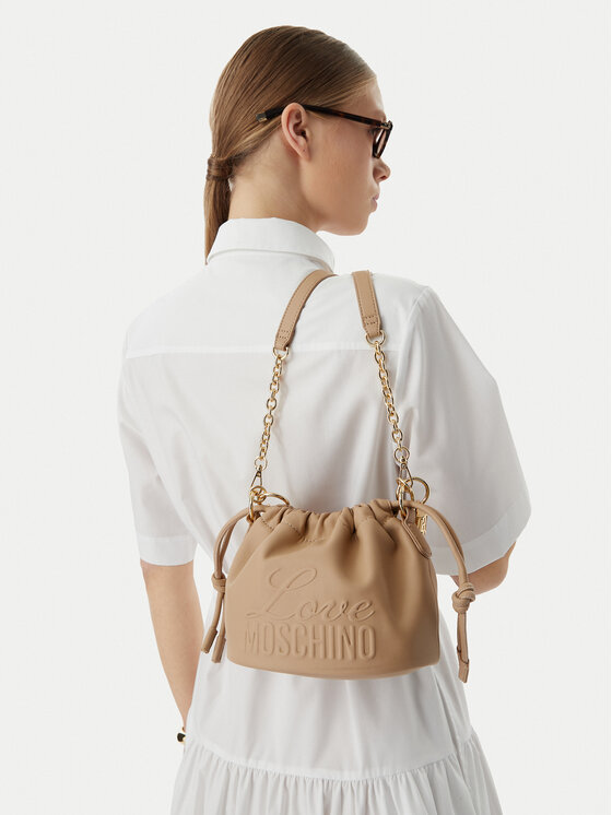 LOVE MOSCHINO Torebka JC4220PP0OKA0209 Beżowy