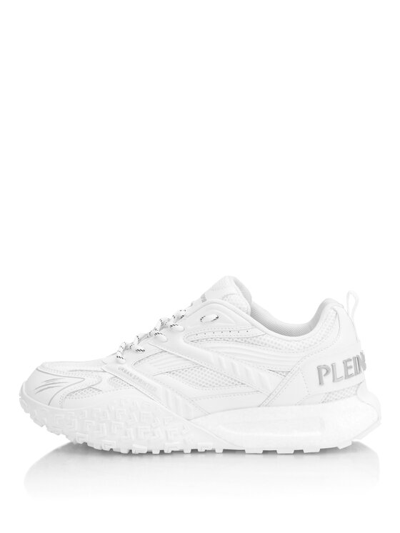 Plein Sport Sneakersy SAFS USC0933 STE003N Biały