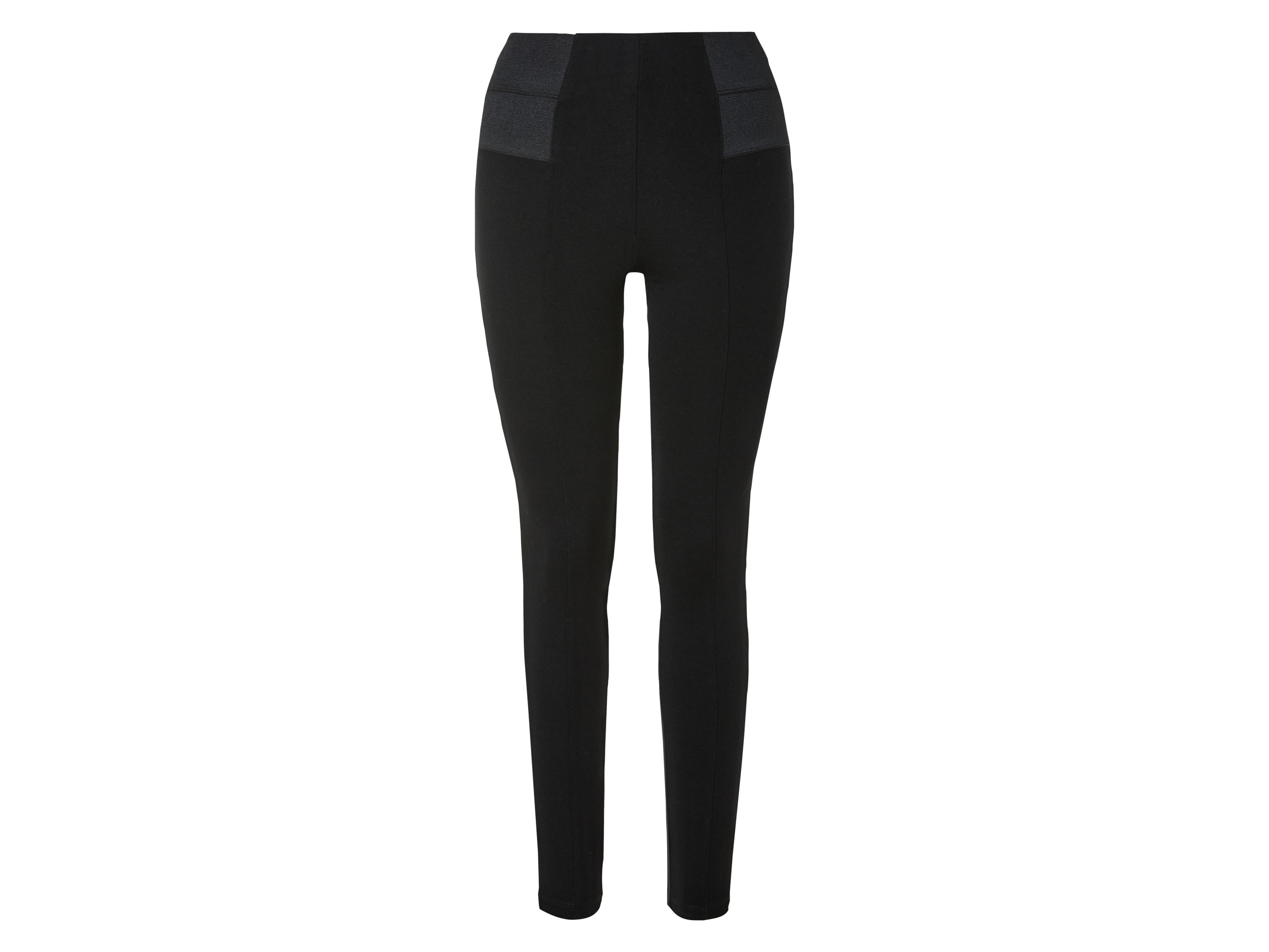 esmara® Jegginsy damskie modelujące z wysokim stanem (Czarny, XS (32-34)) miniaturka