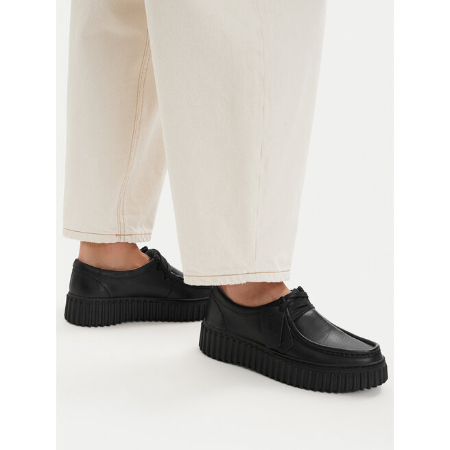 Clarks Półbuty Torhill Bee 26186665 Czarny