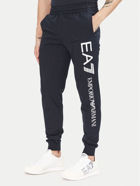 EA7 Emporio Armani Spodnie dresowe 7M000571 AF13512 MB149 Granatowy Regular Fit